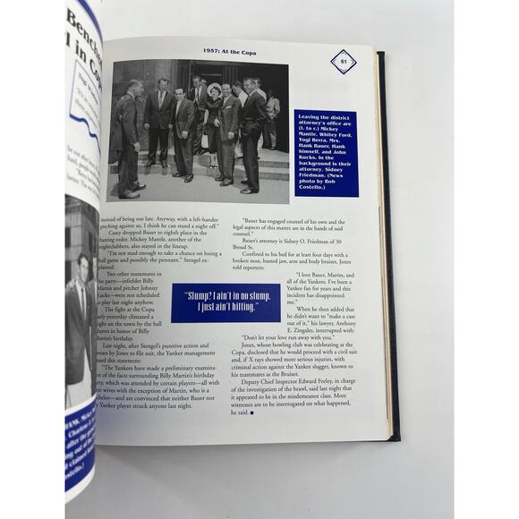 Yogi Berra 1998 Collectible An American Original Baseball Yankees Book - Picture 9 of 9